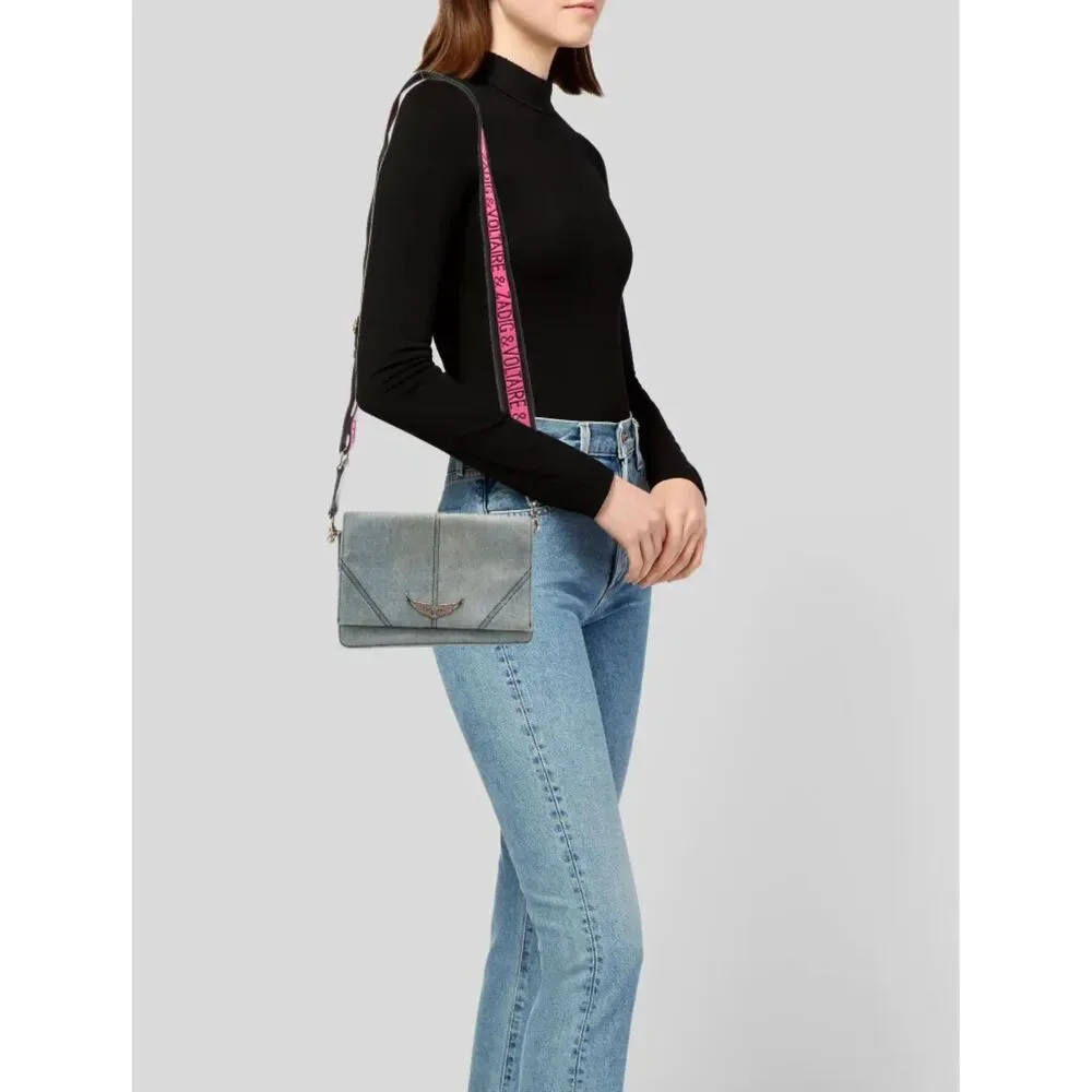Zadig & Voltaire Denim Crossbody Bag